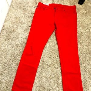 Fantastic Abercrombie and Fitch red 36 w jeans